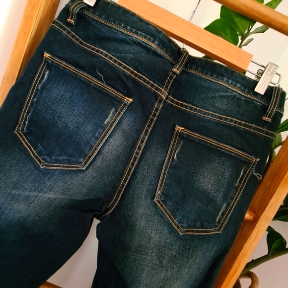 Connor Mens Dark Denim Slim Jeans Size 28R - Picture 3 of 8